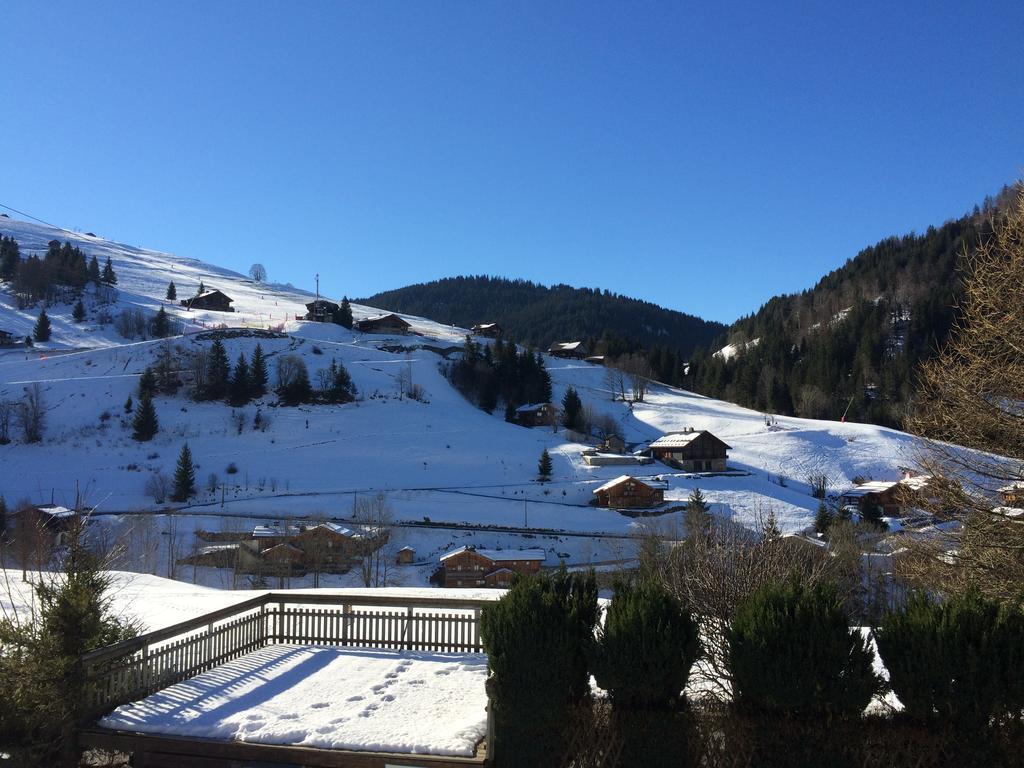 Chalet-Hotel Du Borderan La Clusaz Esterno foto