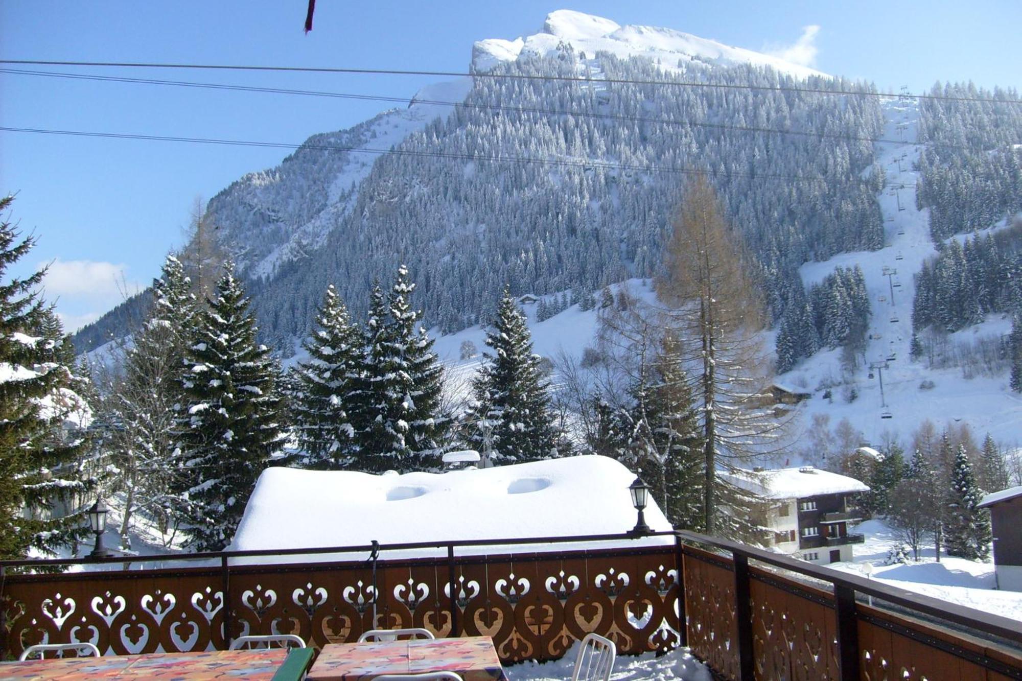 Chalet-Hotel Du Borderan La Clusaz Esterno foto