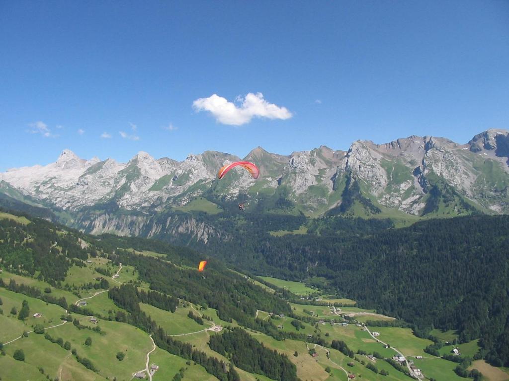 Chalet-Hotel Du Borderan La Clusaz Esterno foto